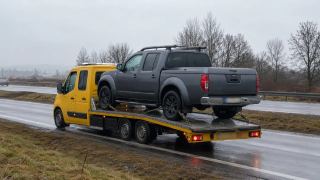 Pickup na lawecie – transport maszyn i sprzętu w Otwocku